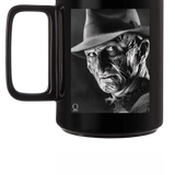 FREDDY BLACK COFFEE MUG