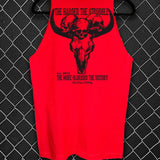THE HARDER TANK TOP*RED*