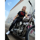 HEART BREAKER ROAD RASH HEART CROP TOP