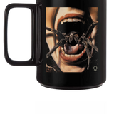 SPIDER BLACK COFFEE MUG