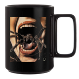 SPIDER BLACK COFFEE MUG
