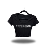 TITS THE SEASON BABY RIB CROP TOP