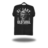 OL' LADY OLD SOUL BLACK CLASSIC TEE