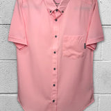 ESSENTIAL CANDY PINK BUTTON UP