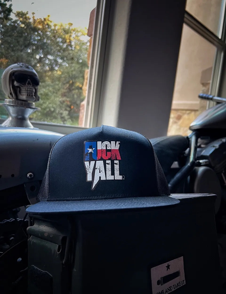 TX FUCK YALL BLACK HAT - The Drive Clothing