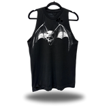 SKULL BAT ROAD RASH BLACK TANK TOP