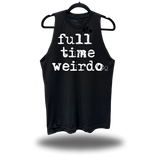 FULL TIME WEIRDO ROAD RASH BLACK TANK TOP