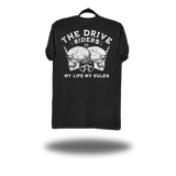 THE DRIVE RIDERS BLACK CLASSIC TEE