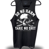 DO NO HARM - ROAD RASH BLACK TANK TOP