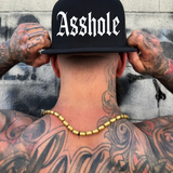 ASSHOLE FLAT BILL HAT