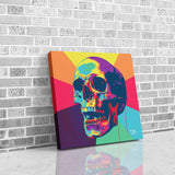 ABSTRACT SKULL CANVAS