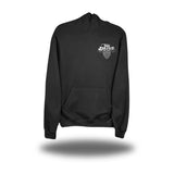 DEATH BEFORE SHAVING BLACK HOODIE