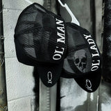 THE OUTLAW DUO SIDE STYLE BLACK HAT