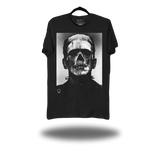 FRANKENSTEIN SKULL BLACK CLASSIC TEE