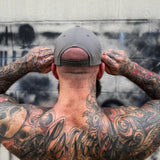 TDC SYMBOL RETRO GREY HAT