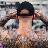 TDC SYMBOL RETRO BLACK HAT