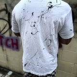 OIL ROAD RASH WHITE TEE - 1.0