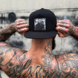 FU MYERS BLACK FLAT BILL HAT