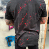 BLOOD ROAD RASH BLACK TEE 1.0