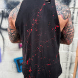 BLOOD ROAD RASH BLACK TANK TOP 1.0