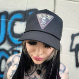 CHAOS CURVED BILL BLACK HAT