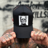 FRANKENSTEIN CURVED BILL BLACK HAT