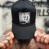 BEETLEJUICE CURVED BILL BLACK HAT