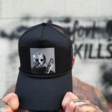 JASON CURVED BILL BLACK HAT