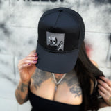 JASON CURVED BILL BLACK HAT