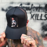 CAPTAIN SPAULDING CURVED BILL BLACK HAT