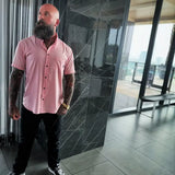 ESSENTIAL CANDY PINK BUTTON UP