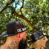 THE OUTLAW DUO SIDE STYLE BLACK HAT