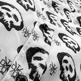 ESSENTIAL CREAM PUNK ROCK BUTTON UP