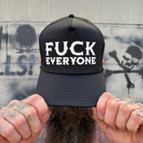 FUCK EVERYONE CURVED BILL BLACK HAT