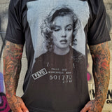 MARILYN MONROE- BLACK CLASSIC TEE