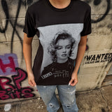 MARILYN MONROE- BLACK CLASSIC TEE