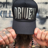 DRIVEN ELECTRIC BLACK CURVED BILL BLACK HAT