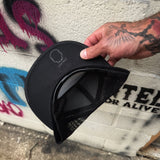 LET EM HATE ELECTRIC BLACK FLAT BILL HAT