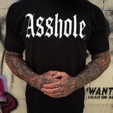ASSHOLE BLACK CLASSIC TEE