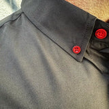 ESSENTIAL BLACK BUTTON UP