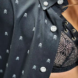 ESSENTIAL INFINITY SKULL BUTTON UP