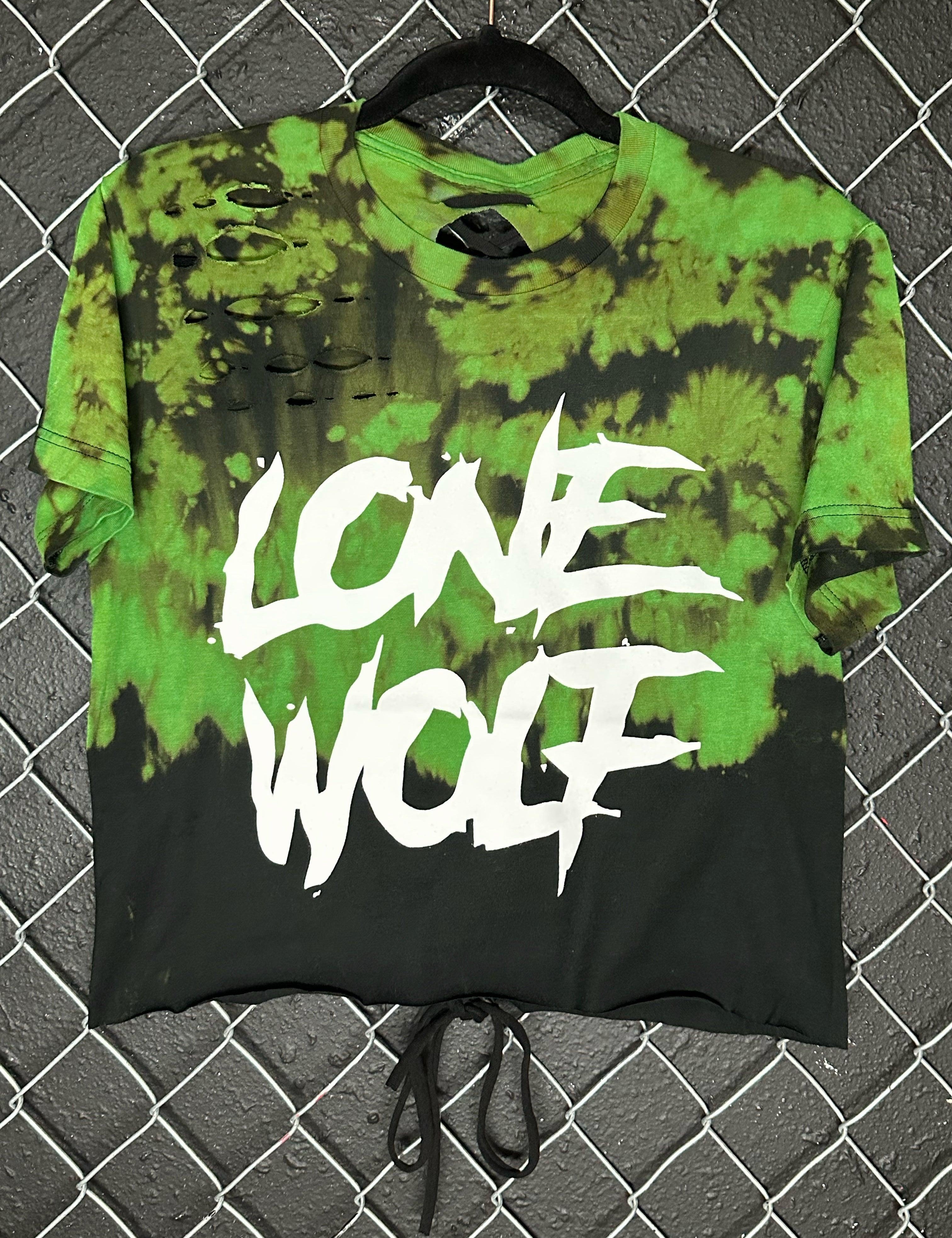 #TDC - A171 - LONE WOLF - CROP TOP - SMALL - The Drive Clothing