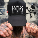 MR T FAFO CURVED BILL BLACK HAT