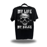 MY LIFE BLACK CLASSIC TEE
