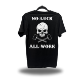 NO LUCK BLACK CLASSIC TEE
