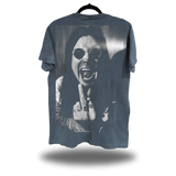 FU OZZY FADED NAVY OVERSIZED TEE