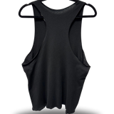 ROAD RASH BLACK SCOOP NECK STRINGER