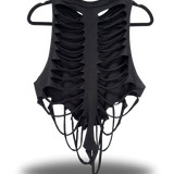 ROAD RASH BLACK CROP TANK TOP 5.0