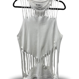 ROAD RASH BOTTOM AND TOP WHITE TANK TOP