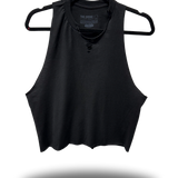 ROAD RASH BLACK CROP STRINGER
